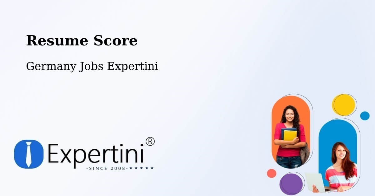 Resume Score & Job Description Match Tool – Essen - Germany Jobs Expertini
